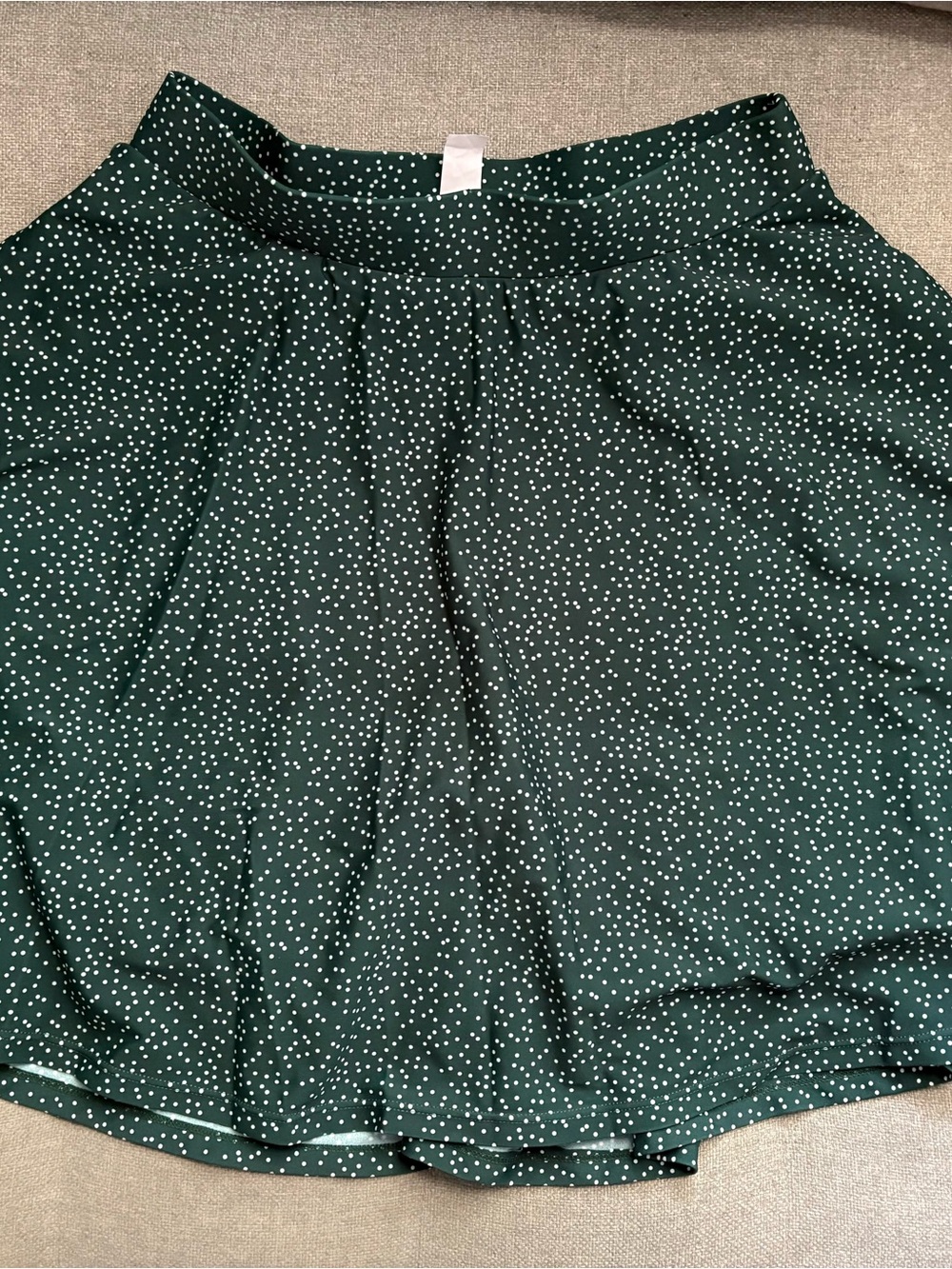 Honey Mark Sugar Skort Retro Swim Skirt in Pebble Beach Size Small